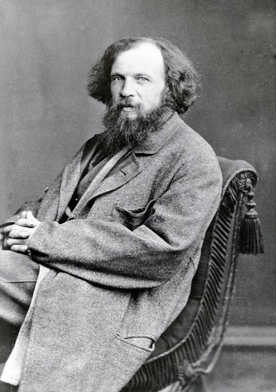 Dmitri Ivanovich Mendeleev by Russian Photographer